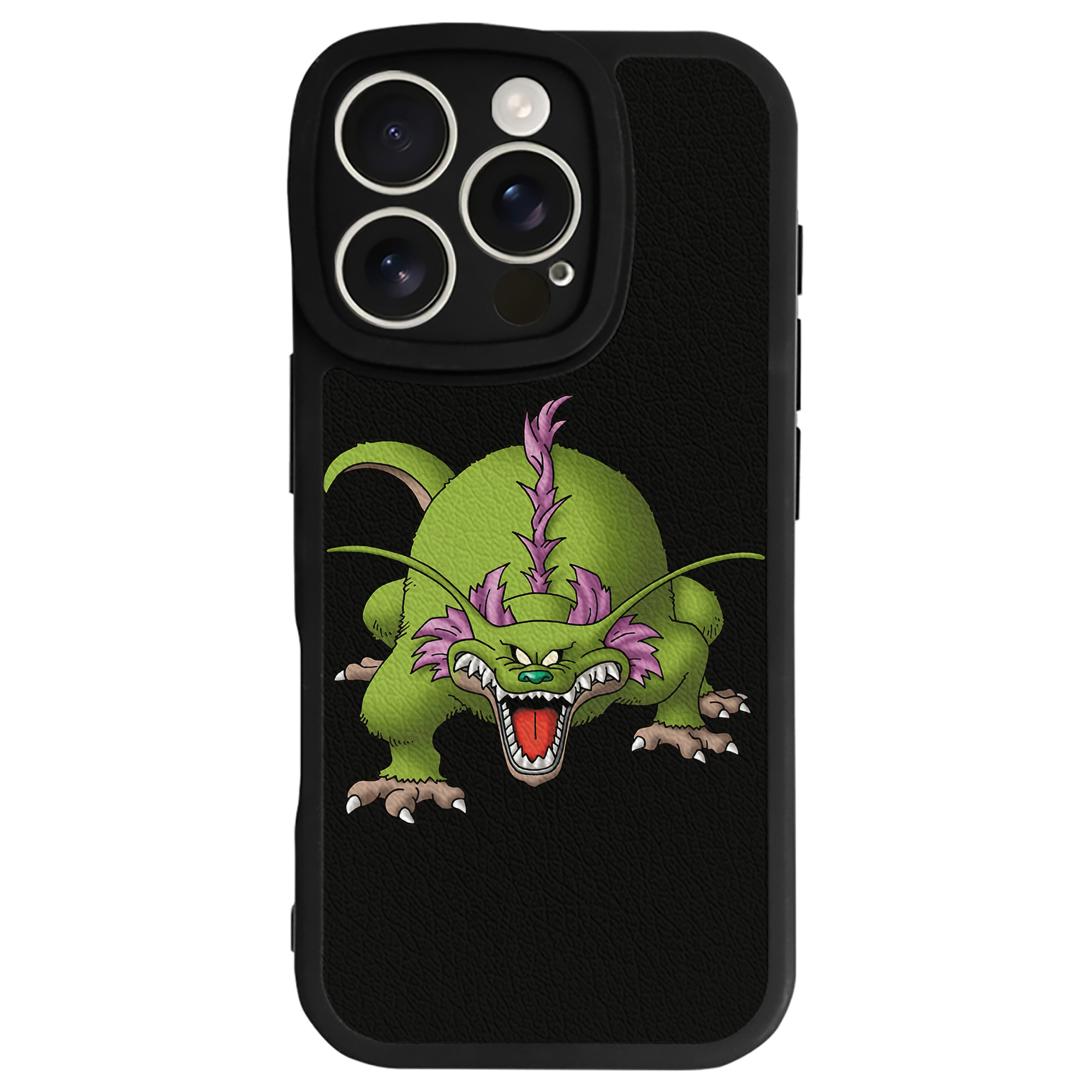 （画像用） ドラゴンクエスト Doragon Kuesuto Dragon Quest 【iPhone 16シリーズ対応】シリコンスマホケース（レザー調） 材質：シリコン
